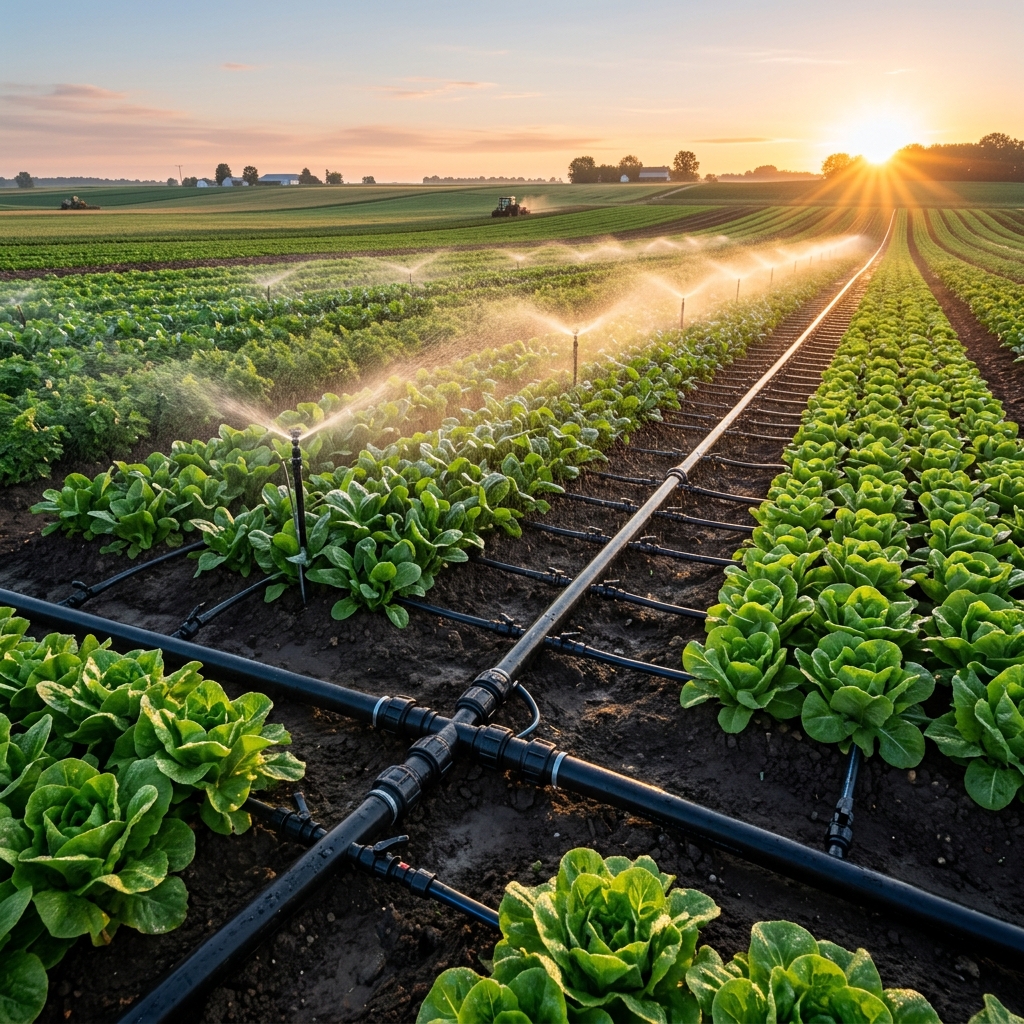 Sistema de Riego Agrícola en Tubería HDPE